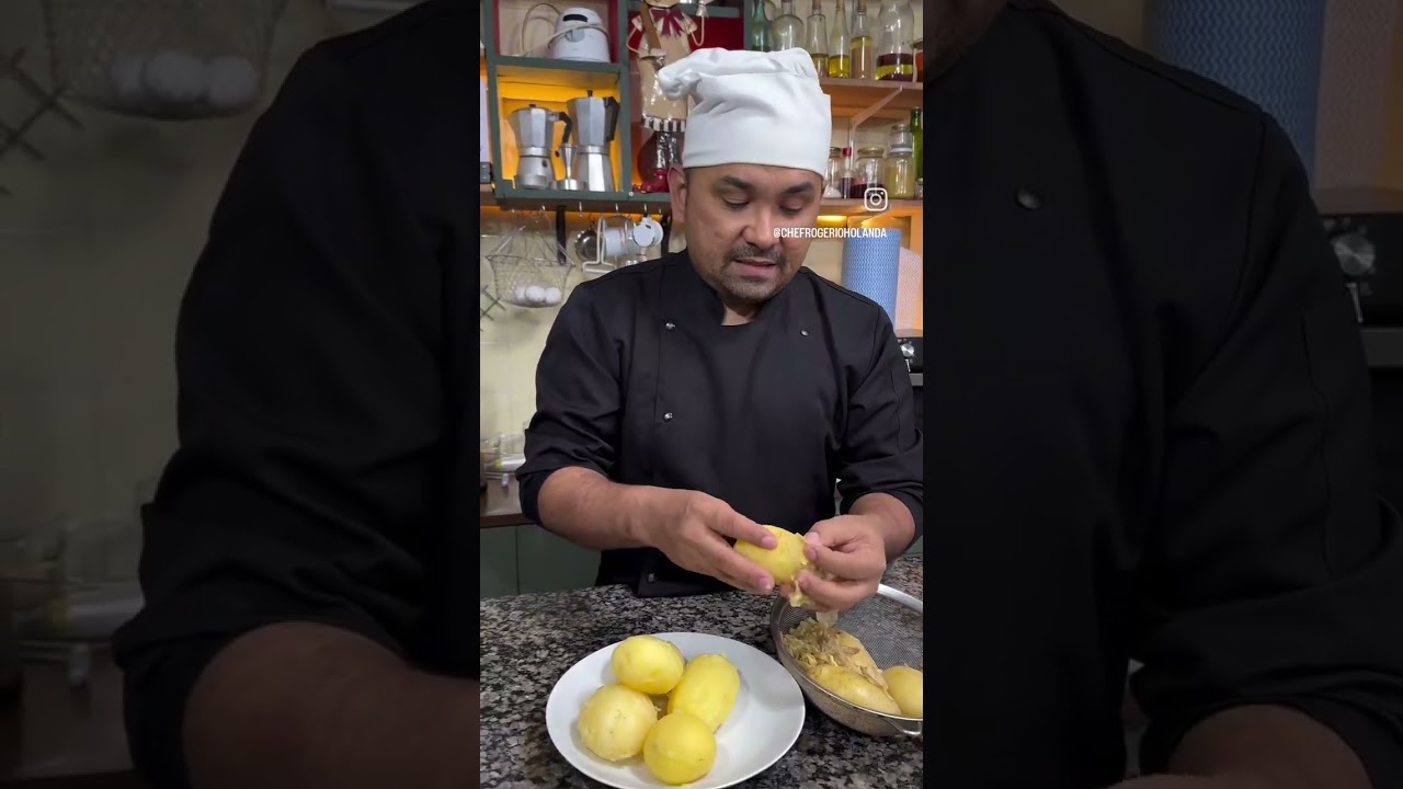 Melhor pur&ecirc; de batata da sua vida! #puredebatata #batata #receita #comida #comidasaudavel #culinaria