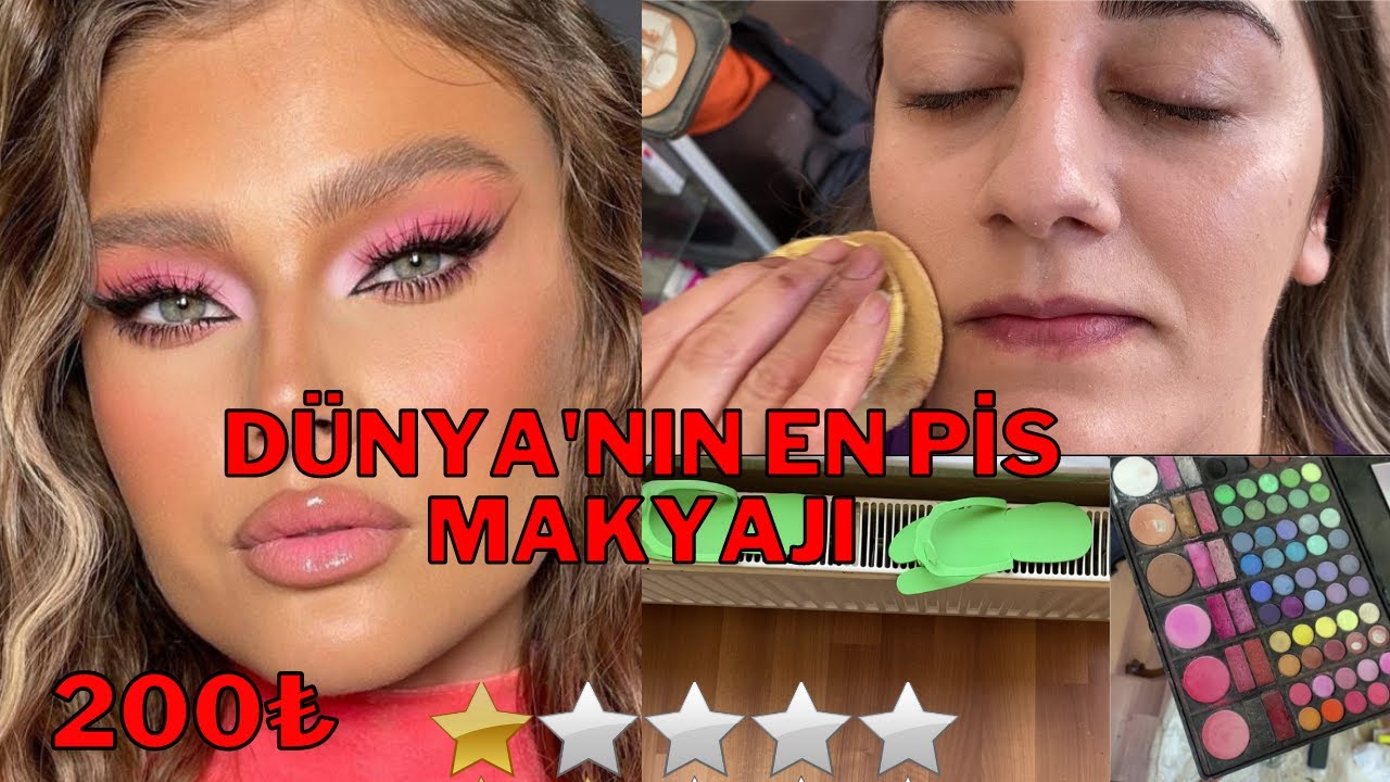 DÜNYA'NIN EN PİS MAKYAJI | BU NASIL MAKYAJ ? @inanilmazbirseyya