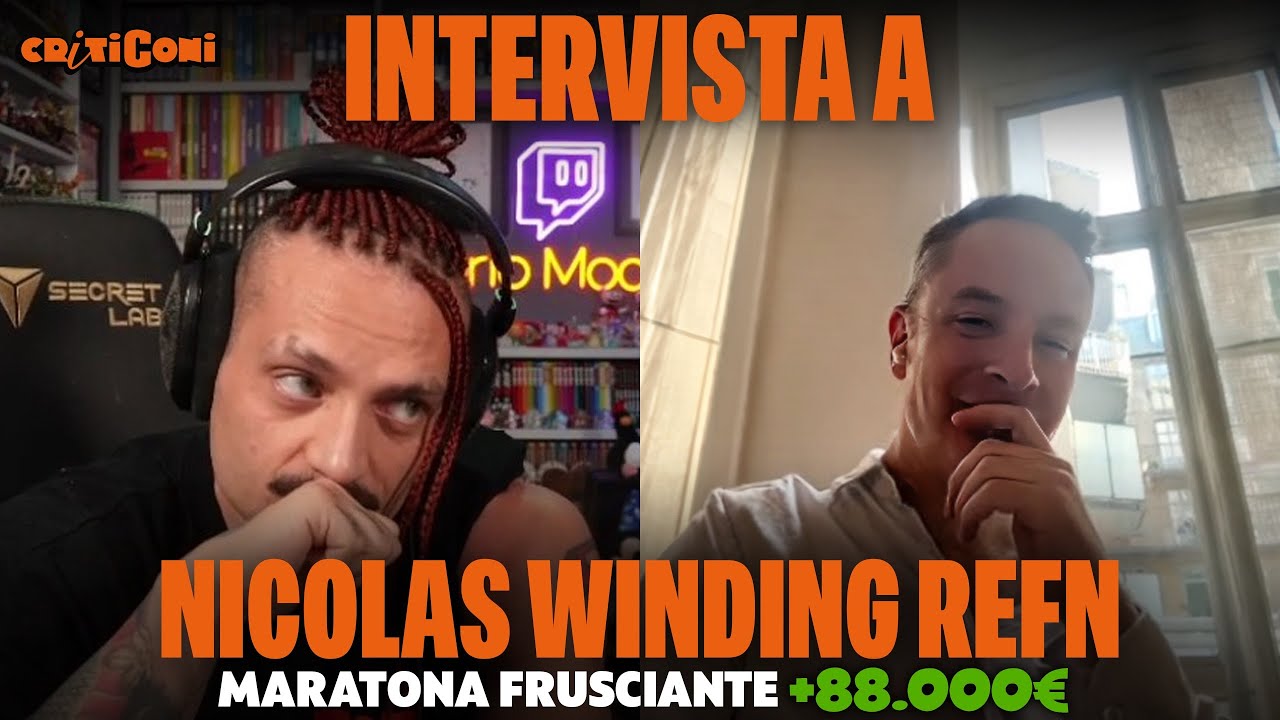 Intervista a Nicolas Winding Refn | Maratona di Beneficenza per Fede