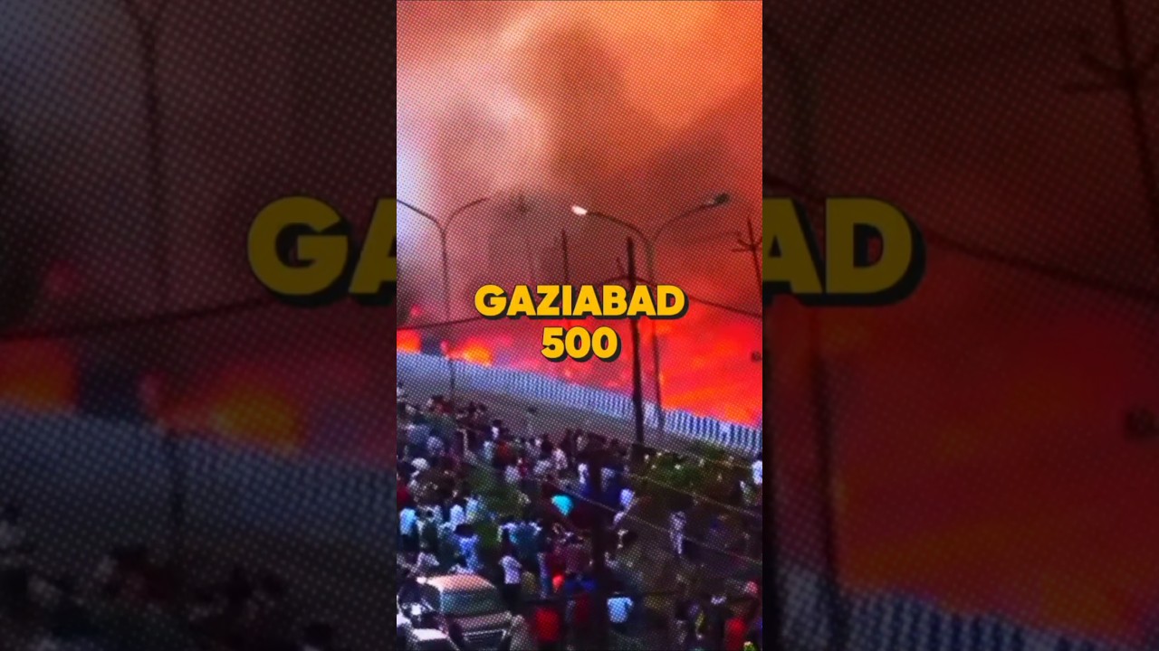 Lucknow to Ghaziabad: Why are Slums Burning? #fire #lucknowfire #shorts