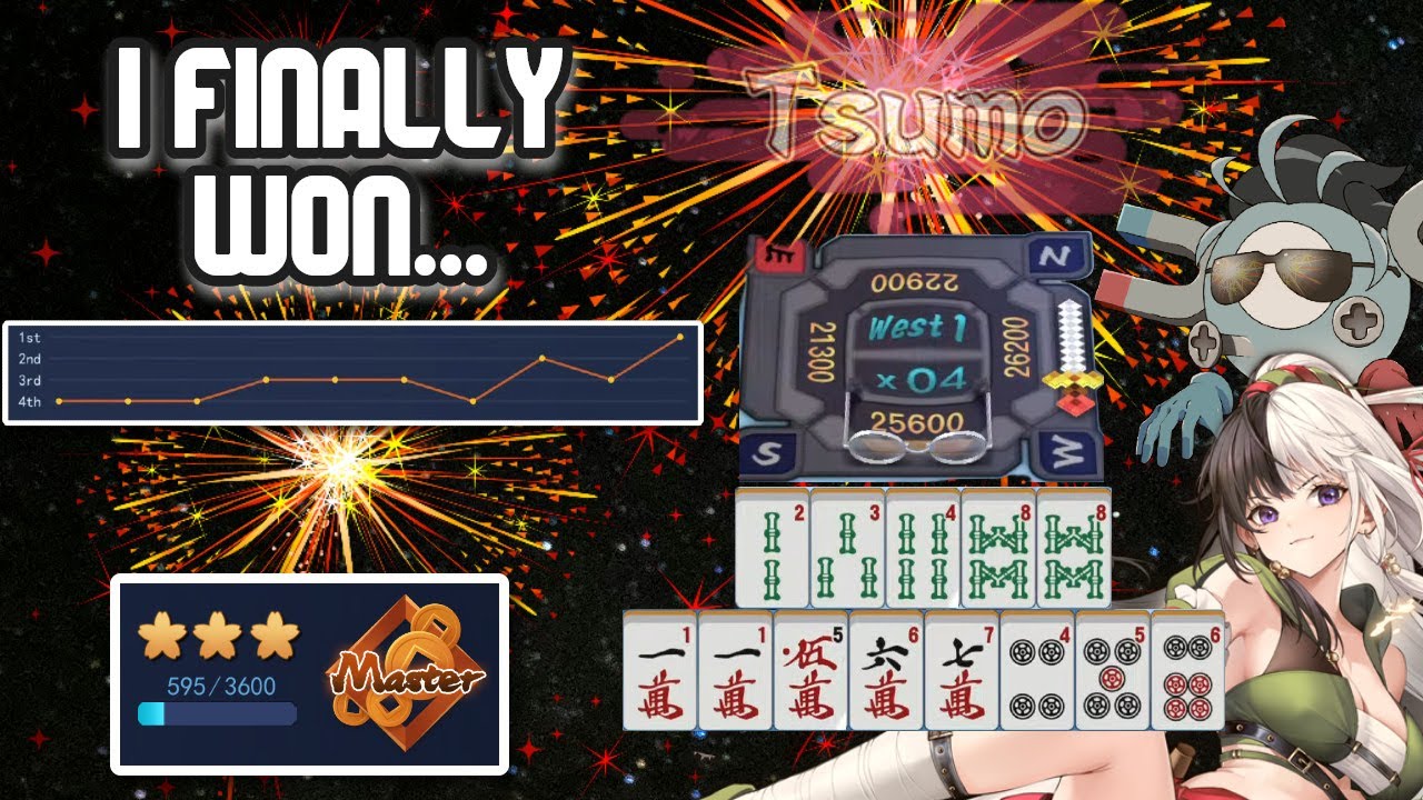 The END of a losing era. Ending 2025 with a W! (Mahjong Soul / 雀魂)
