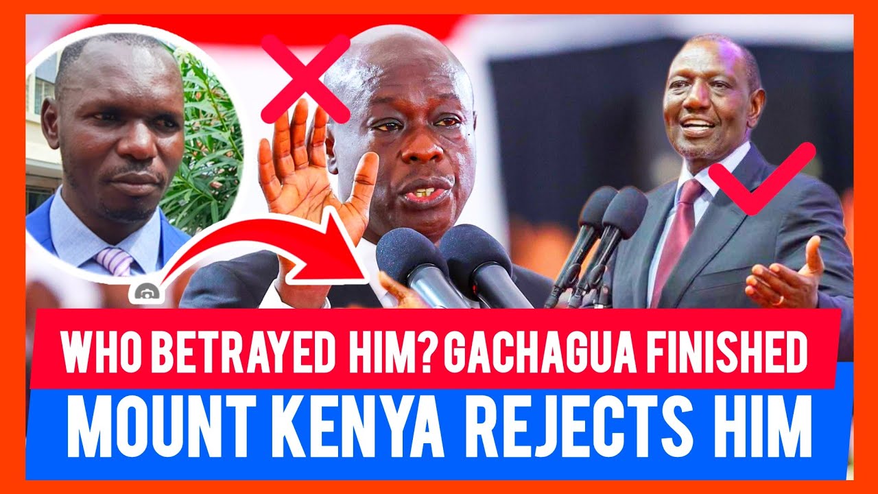  End of the Road for Rigathi Gachagua? Political Earthquake Loading!
