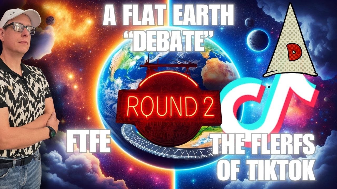 LIVE Flat Earth Debate! Open TIKTOK Panel - ROUND 2!!!