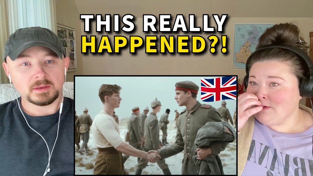 Americans React: WW1 Christmas Truce 1914 | Sainsbury's Christmas Advert