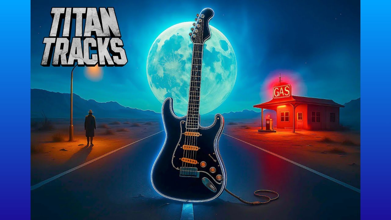Dark Highway Hard Rock in B Minor (Bm) Backing Track - 110 BPM