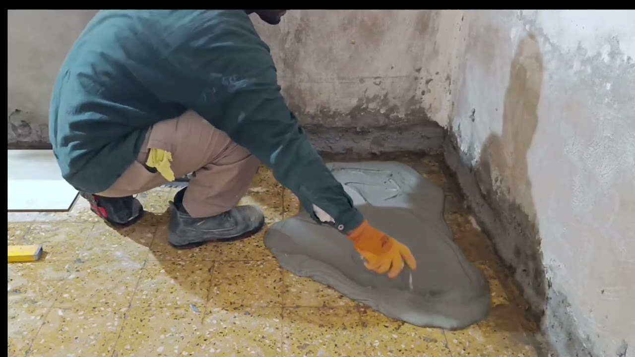 تركيب السيراميك فوق كرلاج