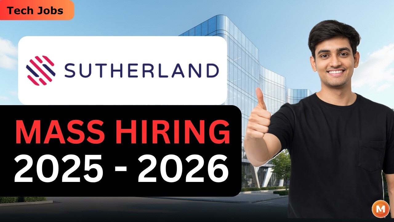 Sutherland Hiring Freshers 🔥 Software Engineer jobs | 2024 - 2026
