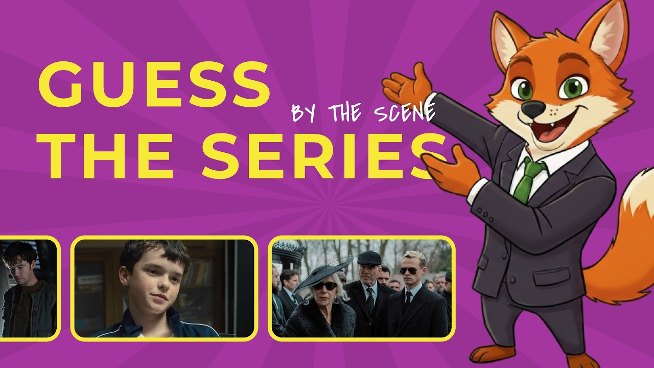 GUESS THE TV SERIES (2025) 🎬 | 40 Frames, 10 Seconds Each