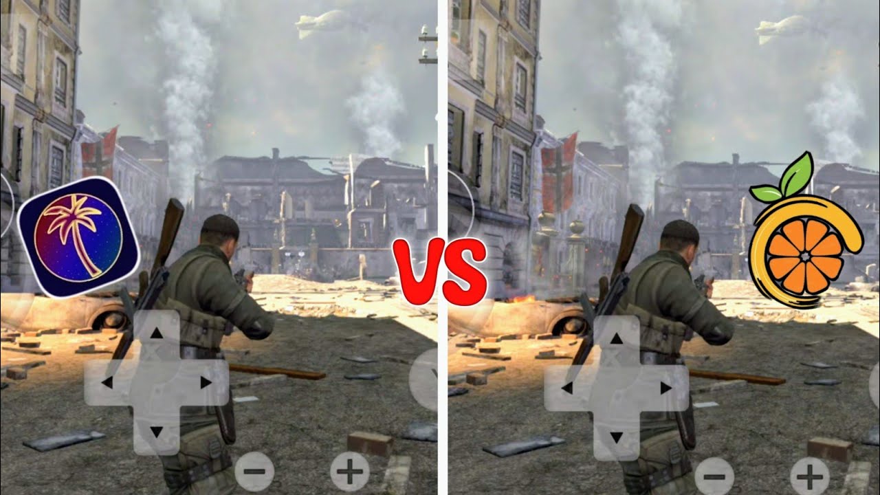 Sniper Elite V2 Eden Emulator VS Citron Emulator