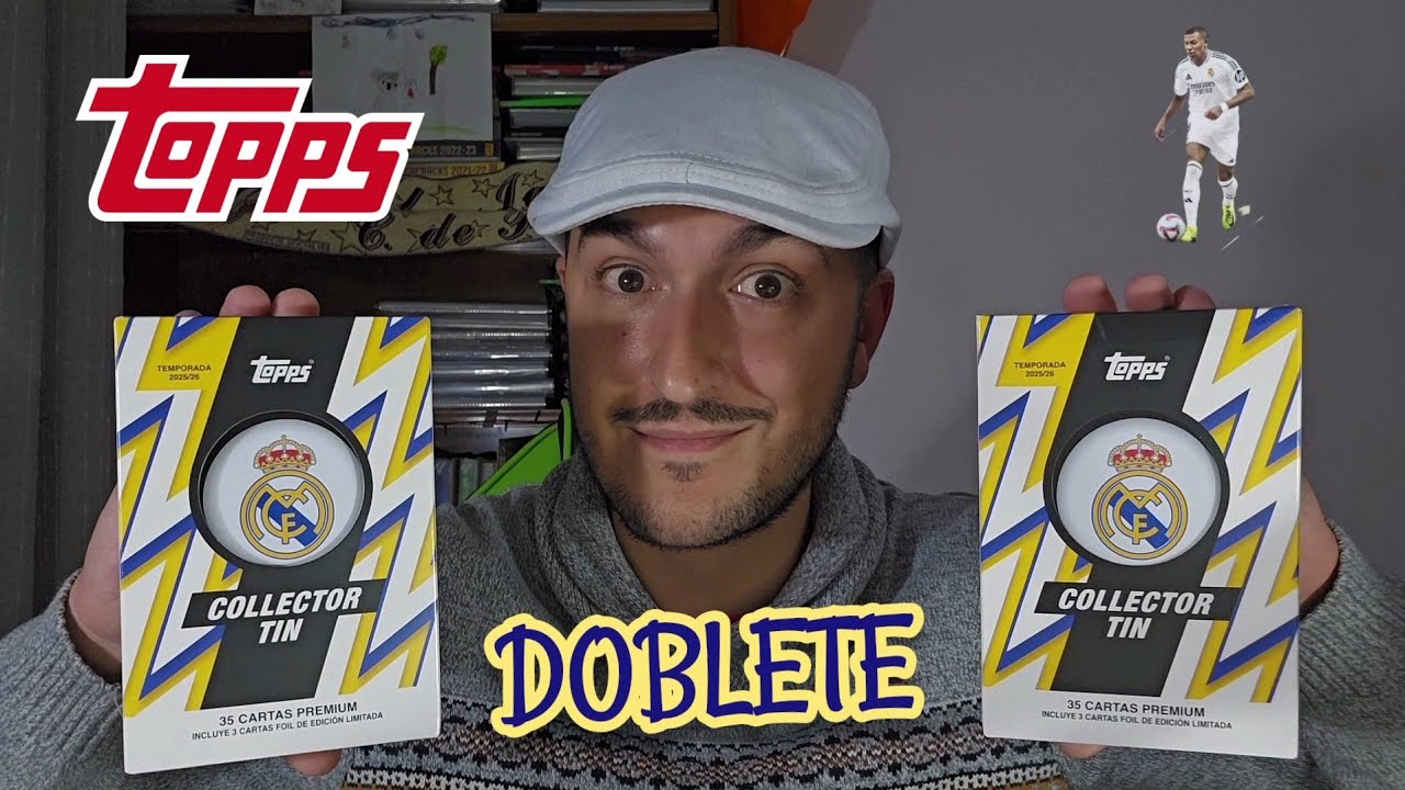 *SÚPER PRODUCTAZO* - Collector's Tin *Real Madrid CF* Topps - CROLOMOLO