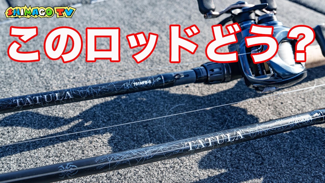 【バスロッド】こんな番手のロッドもあります