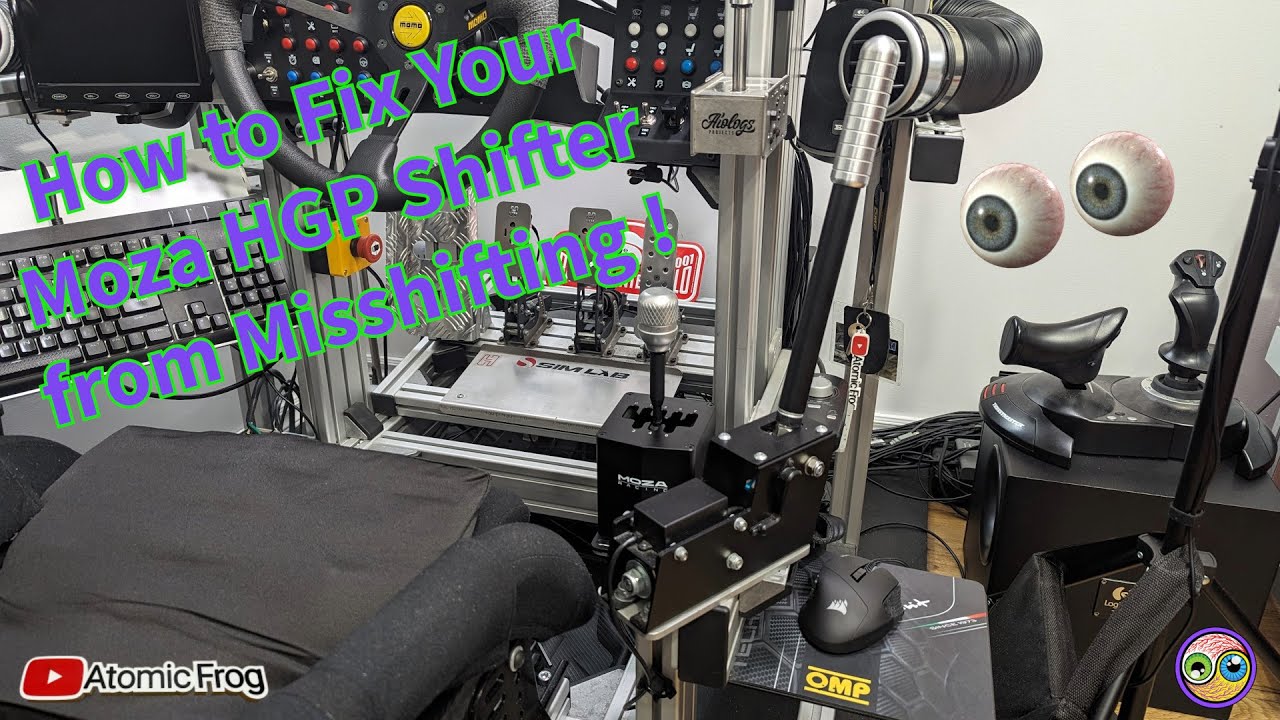 Как исправить ошибку переключения передач Moza HGP HPattern! #mozaracing #simracing #atomicfrog
