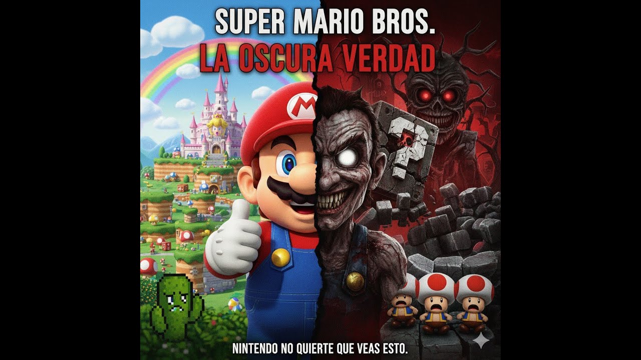 La OSCURA verdad de Mario Bros que Nintendo no quiere que sepas