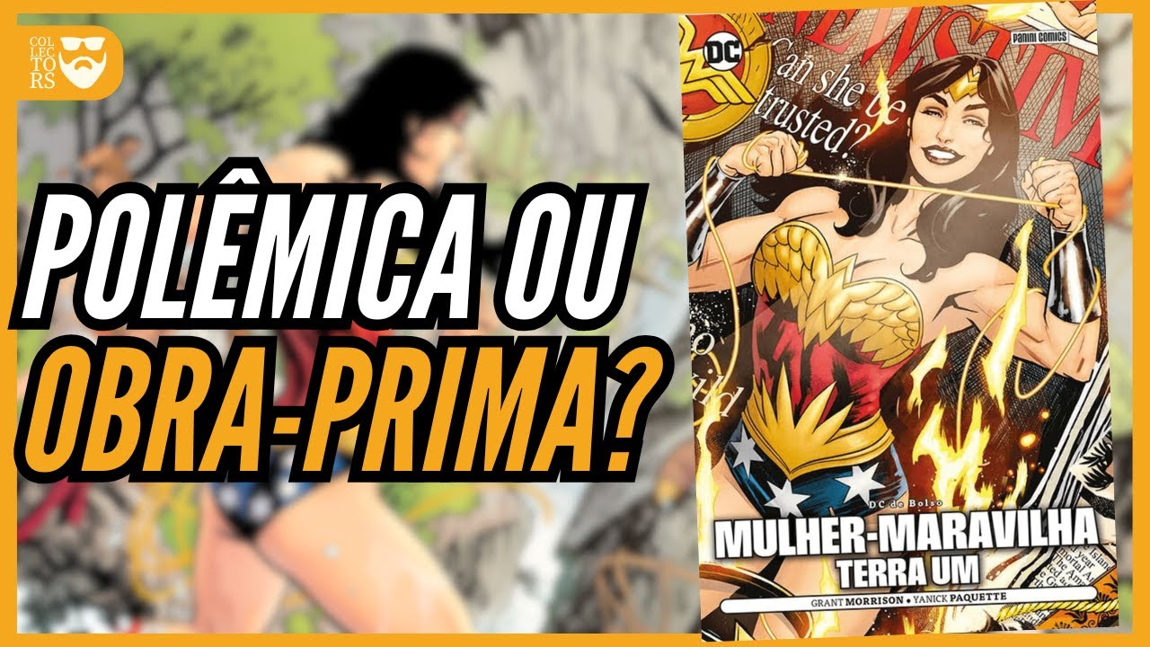 MULHER-MARAVILHA: TERRA UM (DC de Bolso) | A HQ mais OUSADA da maior HERO&Iacute;NA dos quadrinhos