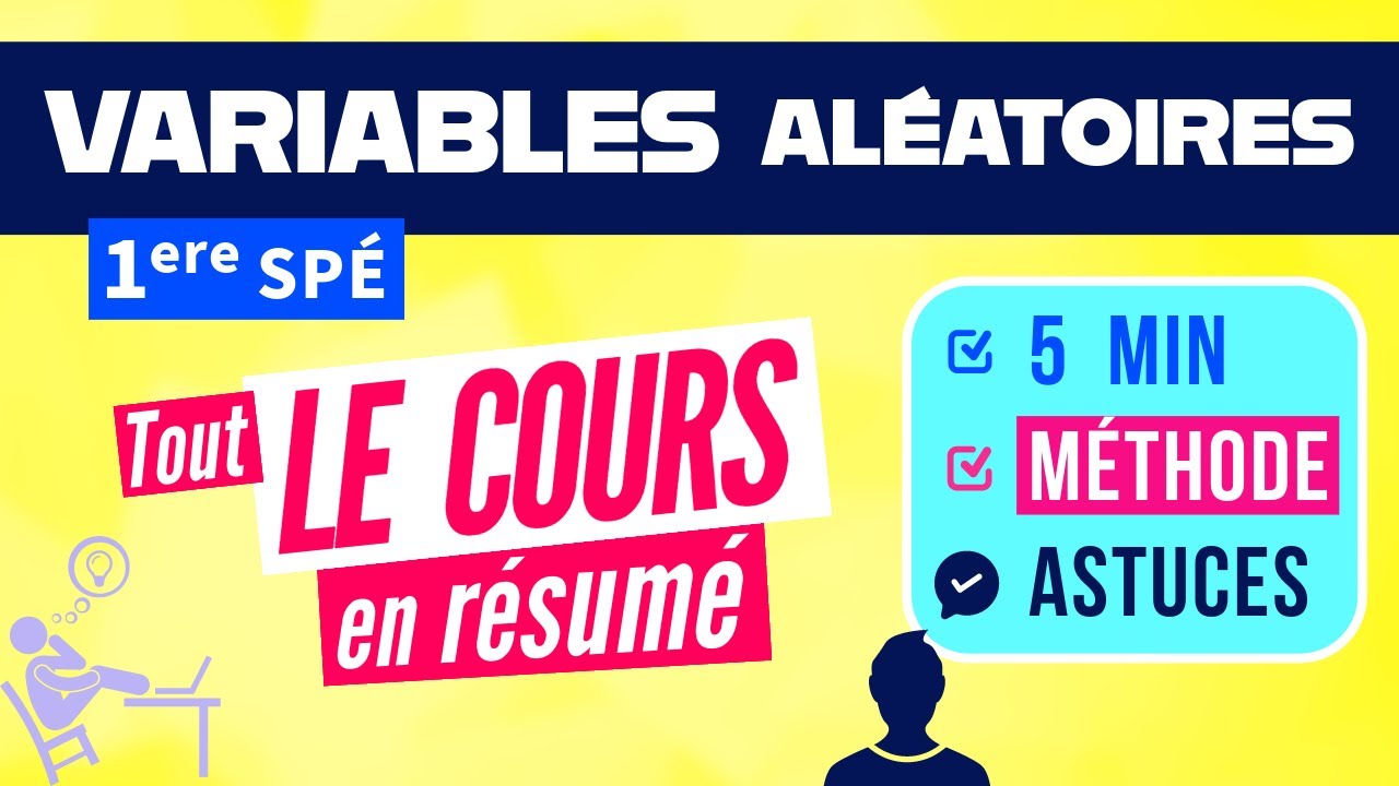 Variable aléatoire 1ere spé maths COURS