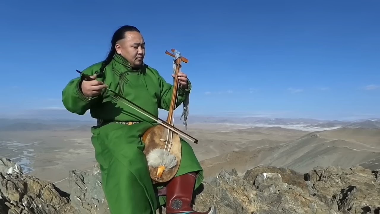 Slow reverse throat singing.
