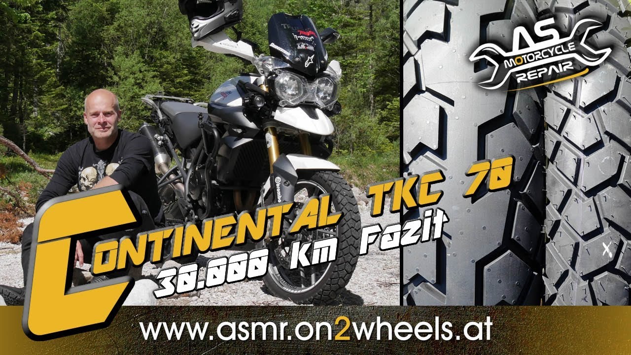 ➤ CONTINENTAL TKC 70 30.000 KILOMETER FAZIT Triumph Tiger 800