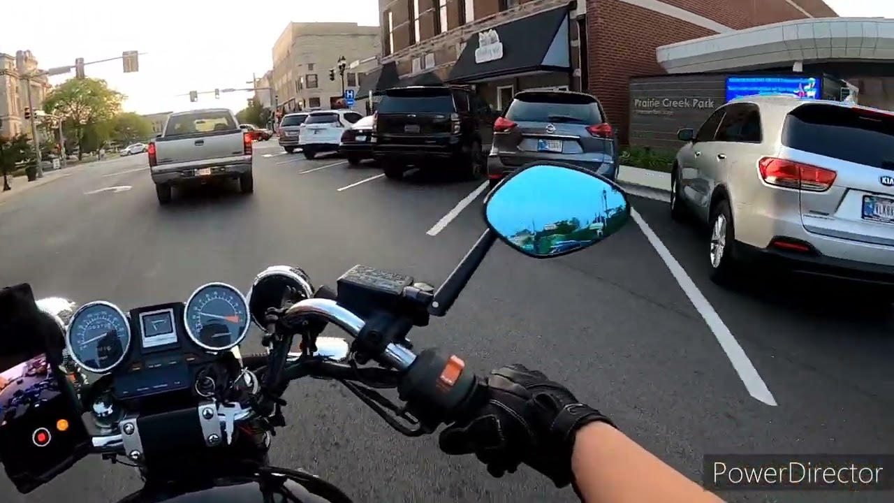 1985 Honda Magna 700 V45 Muffler Delete.