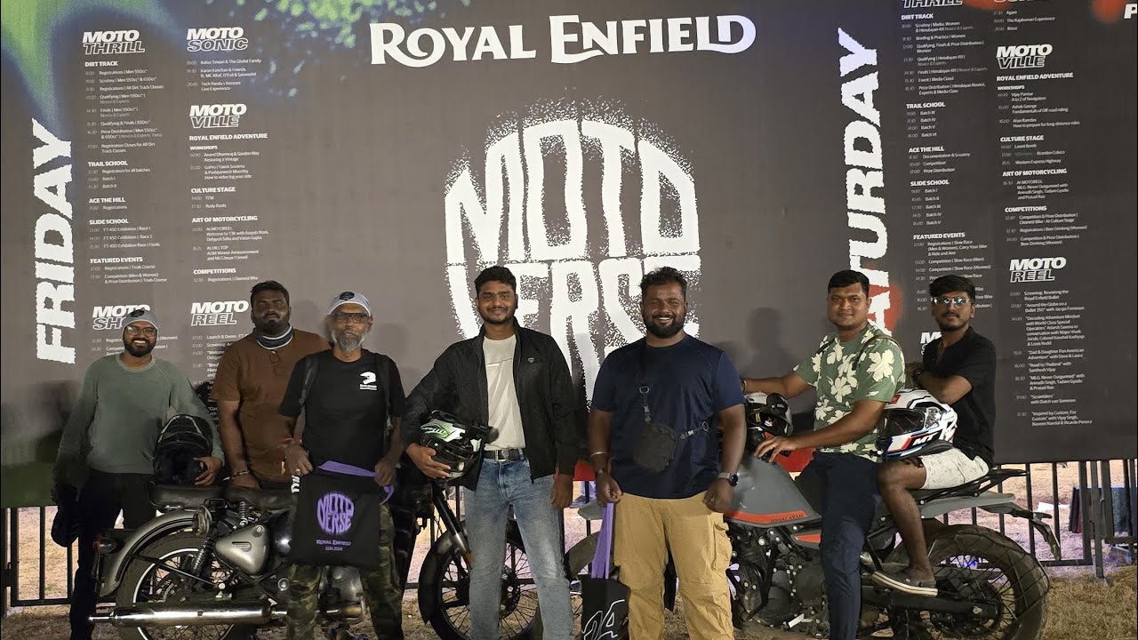 Royal Enfield Motoverse 2024 at Goa | Complete Ride | B4Choose