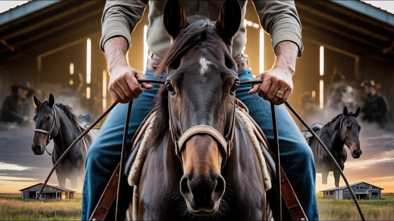 “Starving Rancher Bought Wild Stallion No One Could Ride —Beast Broke 50 Cowboys Chose Him Instead”,