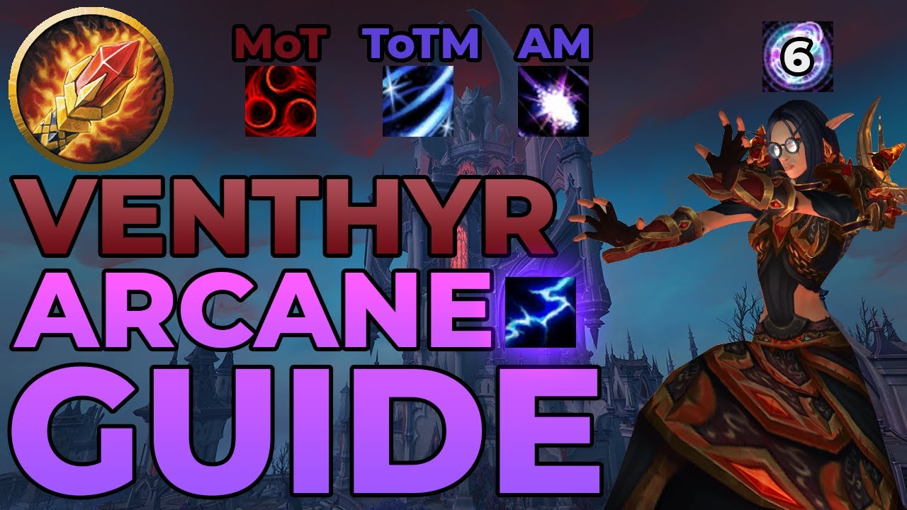 9.1.5 Venthyr Arcane Mage Guide | ST Rotation, Legendaries, Talents & More! | WoW: Shadowlands