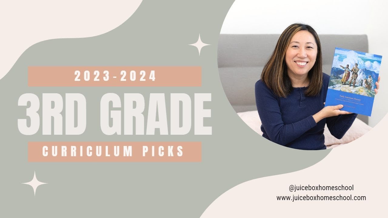 3RD GRADE HOMESCHOOL CURRICULUM PICKS | 2023-2024