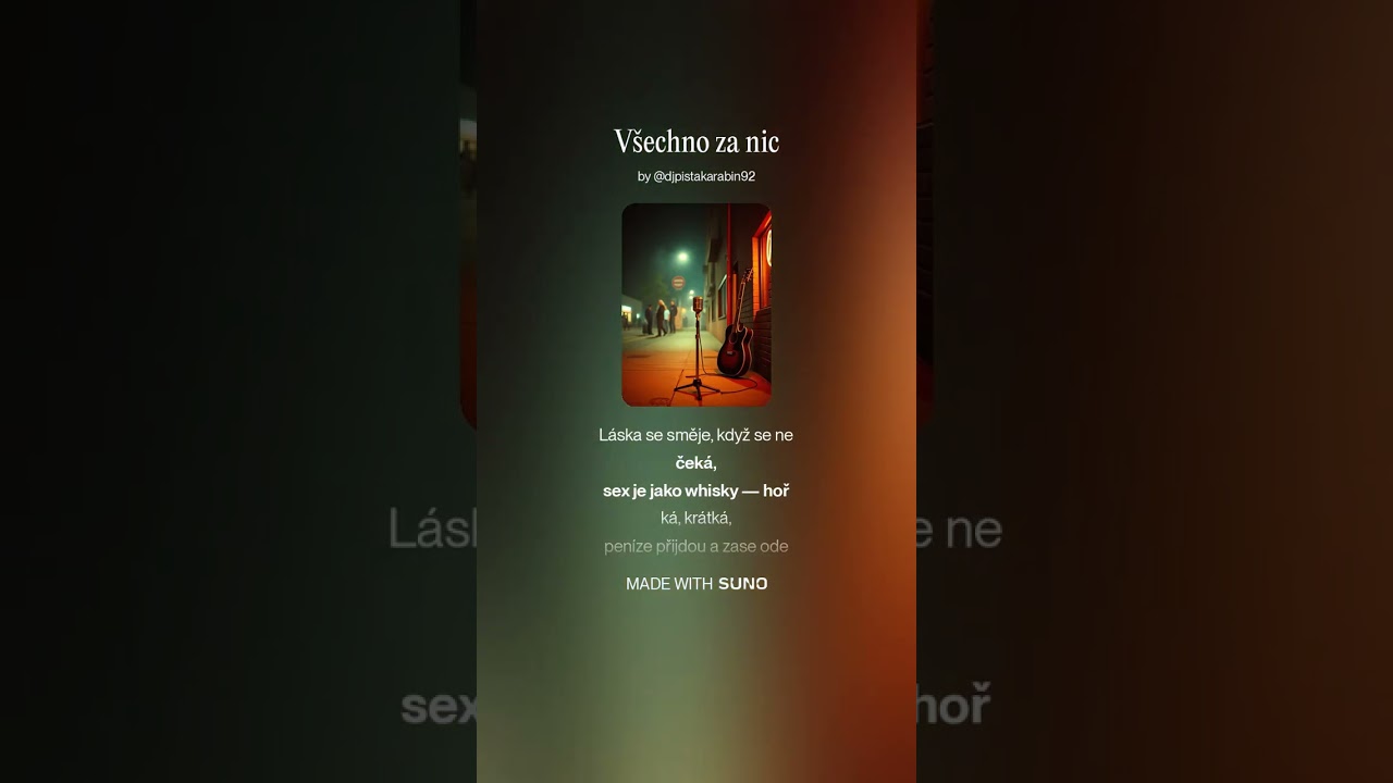 Všechno za nic