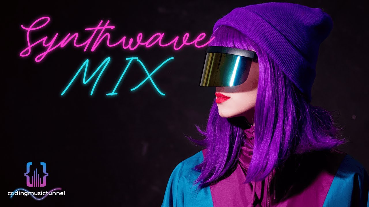 Synthwave Music Mix 2022 - 1 Hour - 80s Electro Retro Pop - Codingmusictunnel