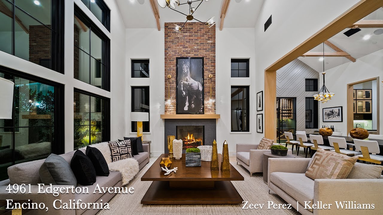 Masterful Design & Modern Luxury in $4,000,000 Encino New Construction Farmhouse