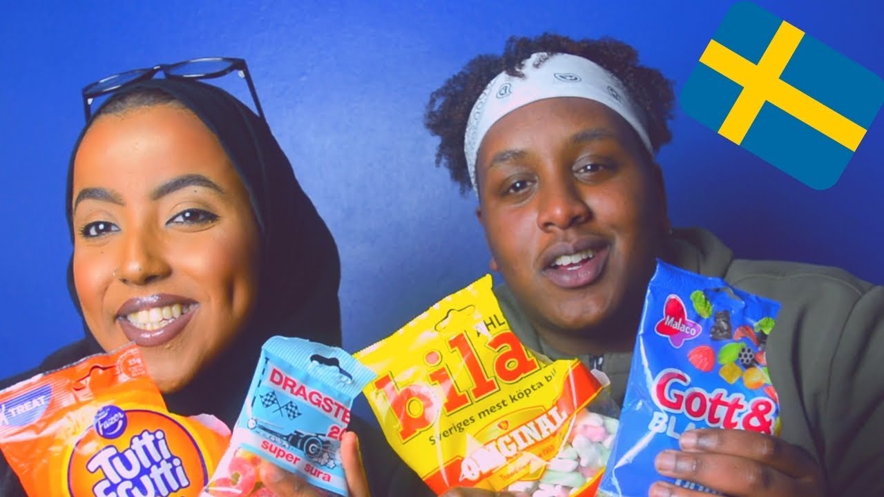 UK SOMALI'S TRY SWEDISH SWEETS FT KHADIJA