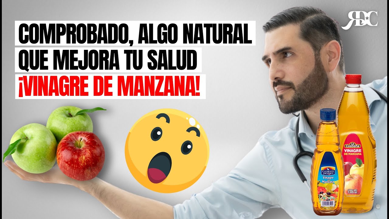 ¡COMPROBADO! algo natural que mejora tu salud I VINAGRE DE MANZANA