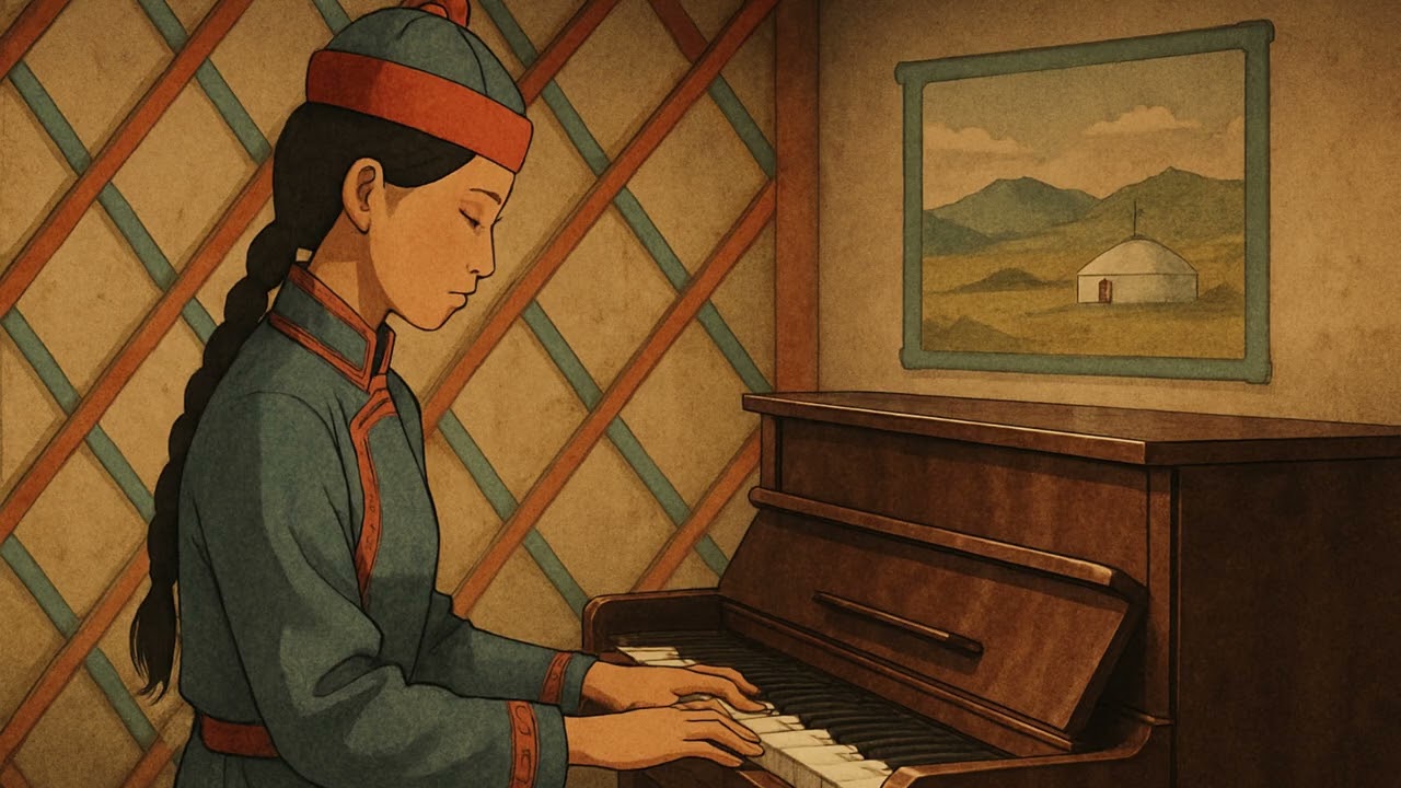 Lofi.mn | "Amber Shadows" | Chill Mongolian Lofi Ambience