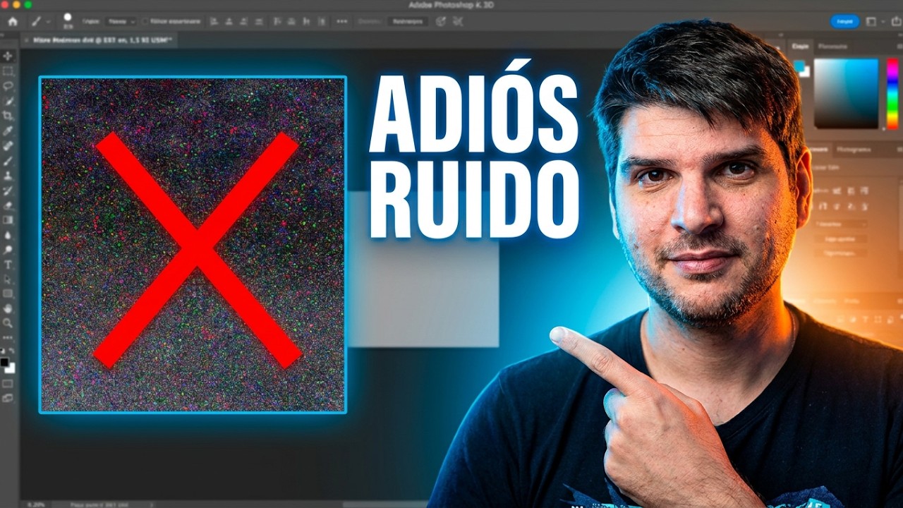 Elimina HOT PIXELS y RUIDO en Larga Exposici&oacute;n (Tutorial Photoshop R&aacute;pido)