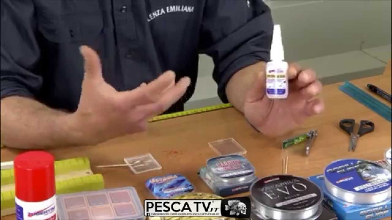 Come incollare i terminali da pesca (completo)