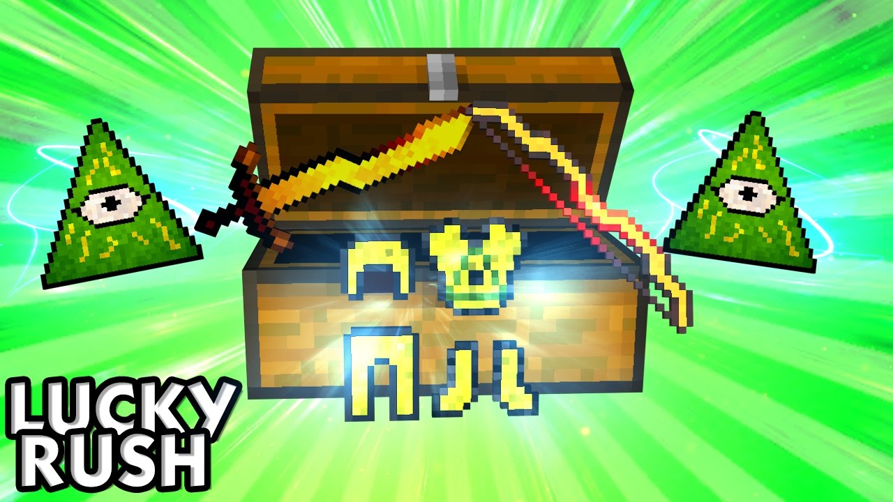 OP ILLUMINATI SECRET | Minecraft LUCKY RUSH | baastiZockt