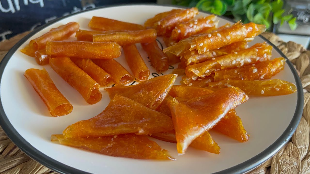 Без крахмала❗️Без муки❗️Как сделать самый натуральный персиковый пестик💯
