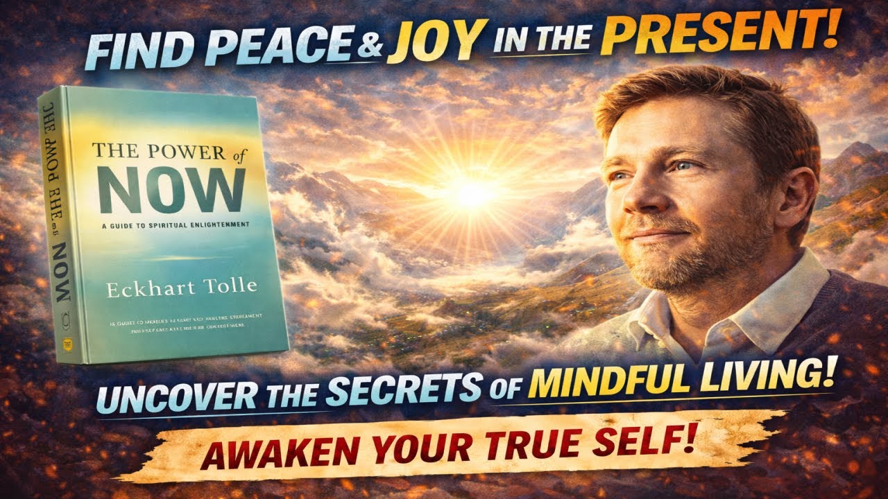 POWER of LIVING in PRESENT | THE POWER OF NOW by Eckhart Tolle | Complete Audiobook Summary