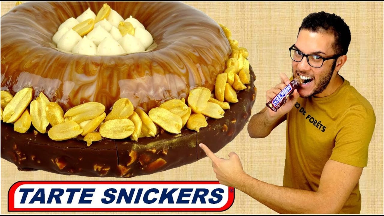 recette TARTE SNICKERS / snickers tart (EN subs)