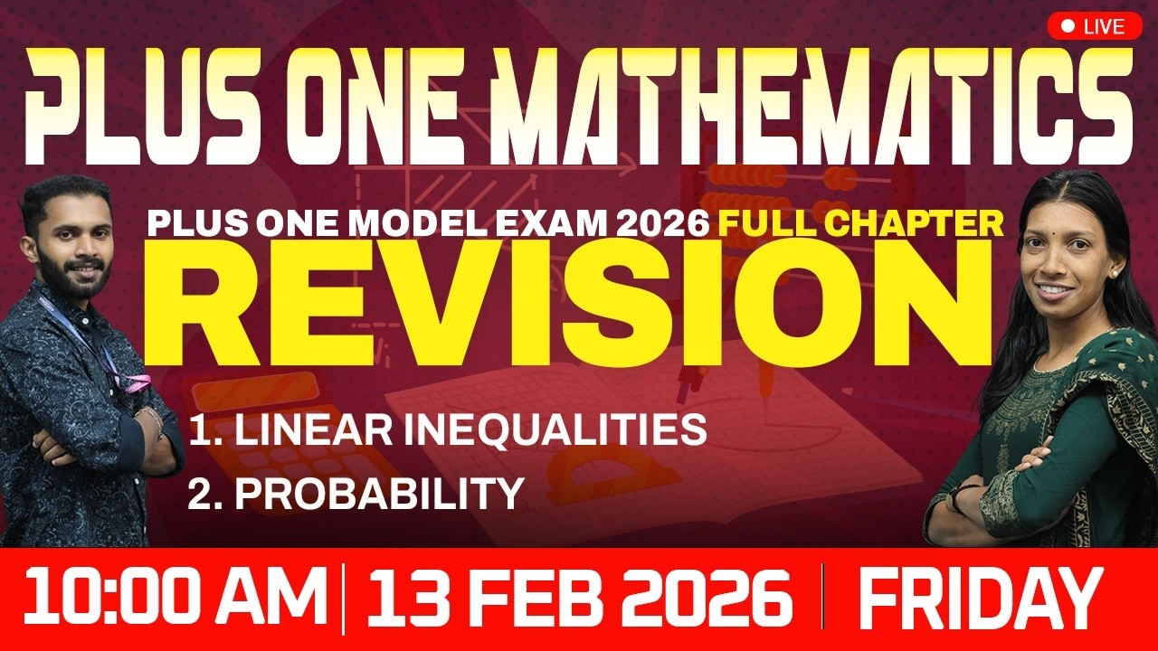 Plus One Maths | Full Chapter Revision | +1Model Exam 2026  | Free Live Classes | Avodha