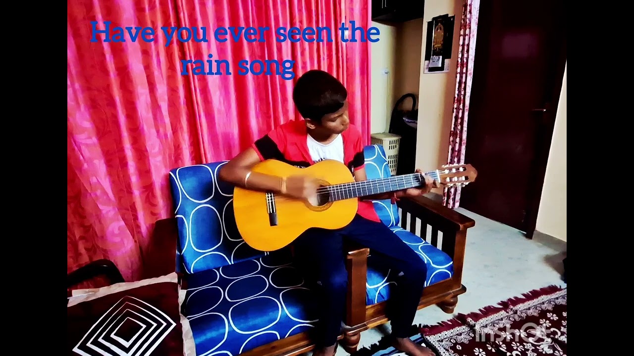 Have you ever seen the rain song vibes with swathesh