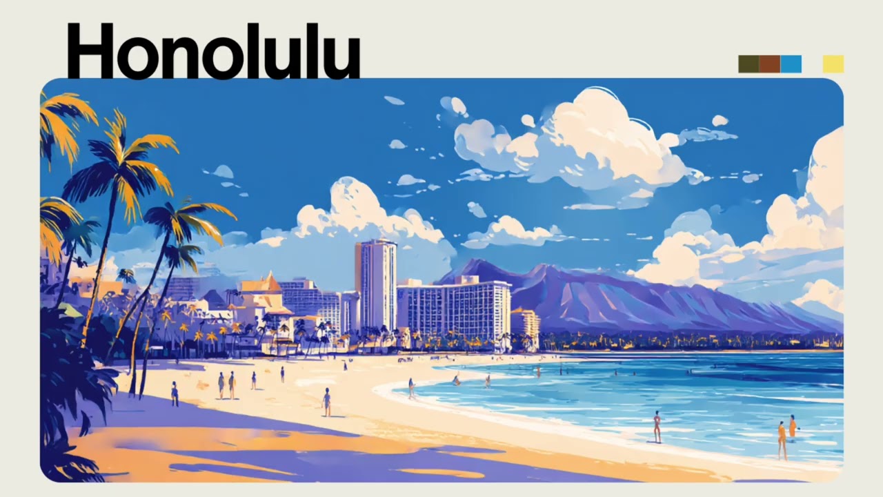 Luxury Waikiki Getaway - Elegant Jazz Vocals (With Lyrics) - Smooth Summer Night Lounge Music