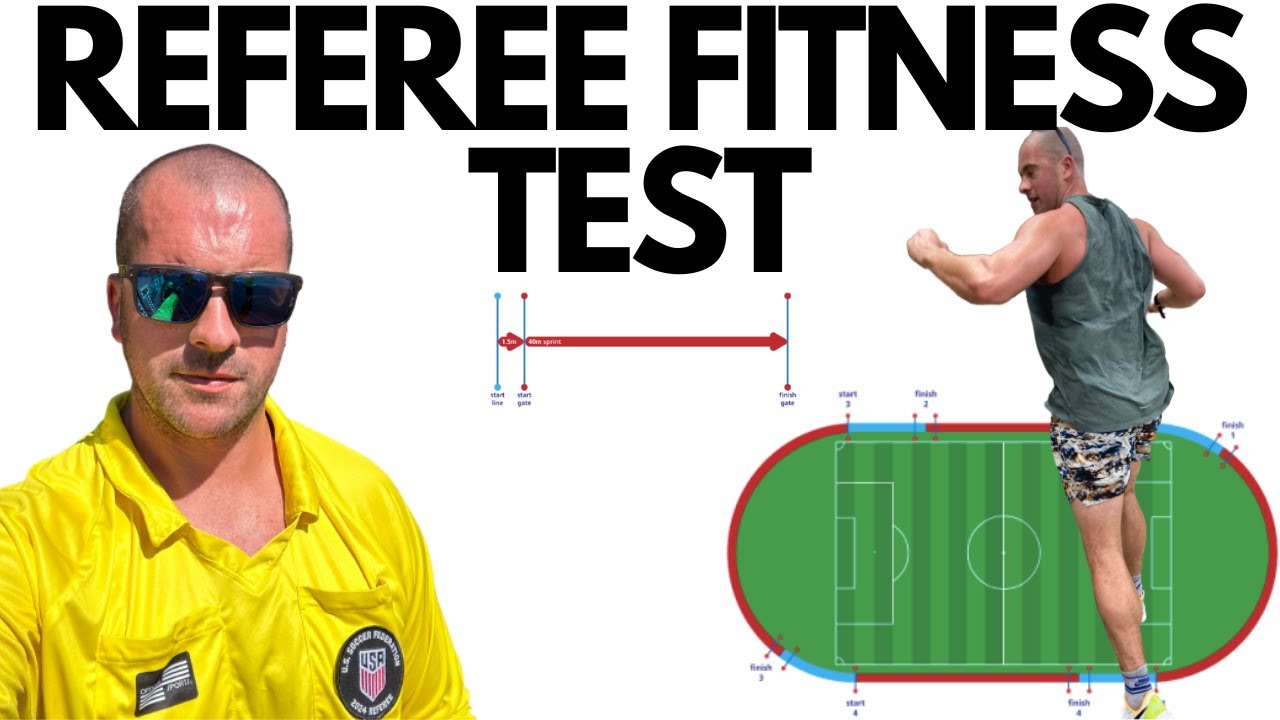 Attempting The New Referee Fitness Test | Grades 3 and 4 Fitness Test