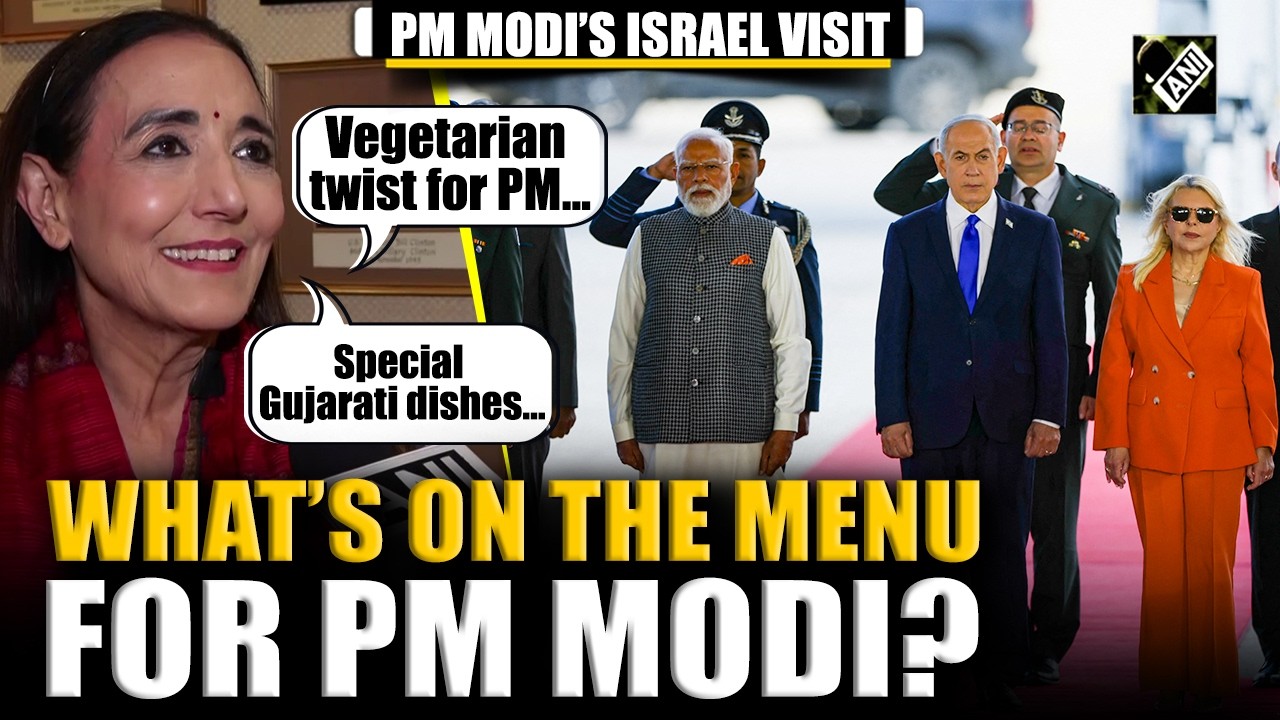 From Gujarati flavours to Israeli specialties: Here’s a peek into PM Modi’s menu in Israel