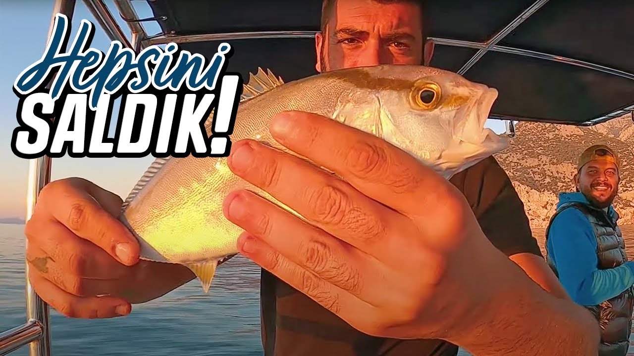 Teknede LRF ile Balık avı yaptık! İnanılmaz Eğlendik.
