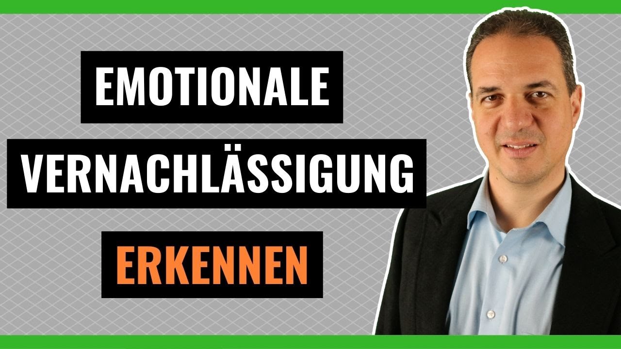 Emotionale Vernachlässigung durch die Eltern!