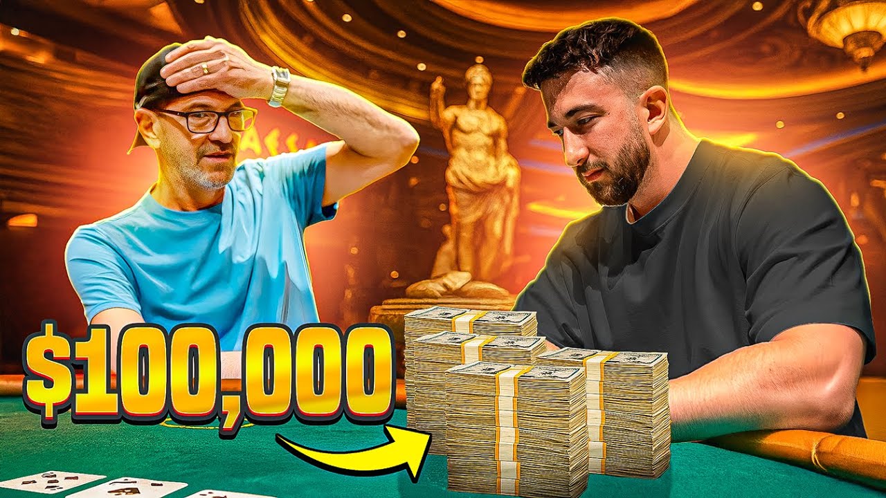 MY BIGGEST BLACKJACK SESSION YET! $100K ON THE LINE….
