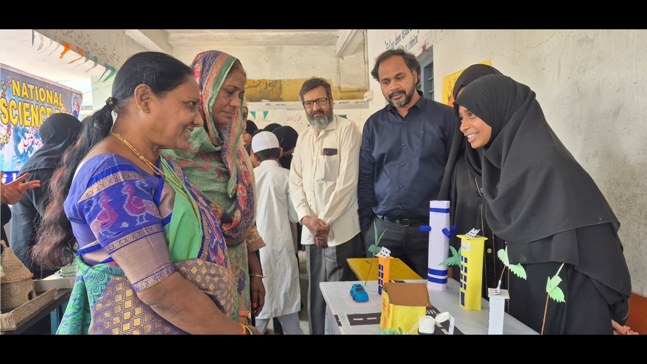 National Science Day 2026  Celebrations @ GHS UM Nasarpura siddipet on 28.02.2026