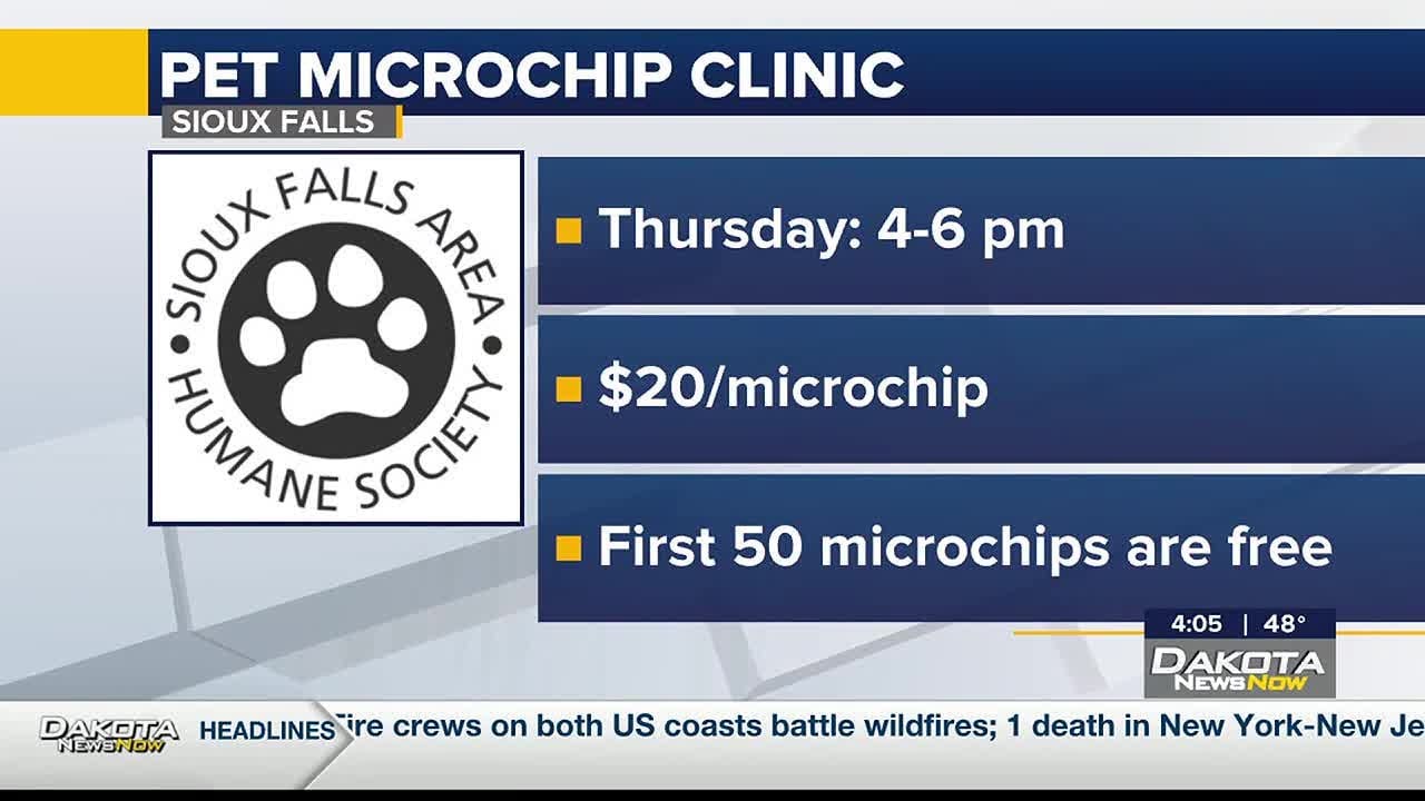 Sioux Falls Area Humane Society to host microchip clinic