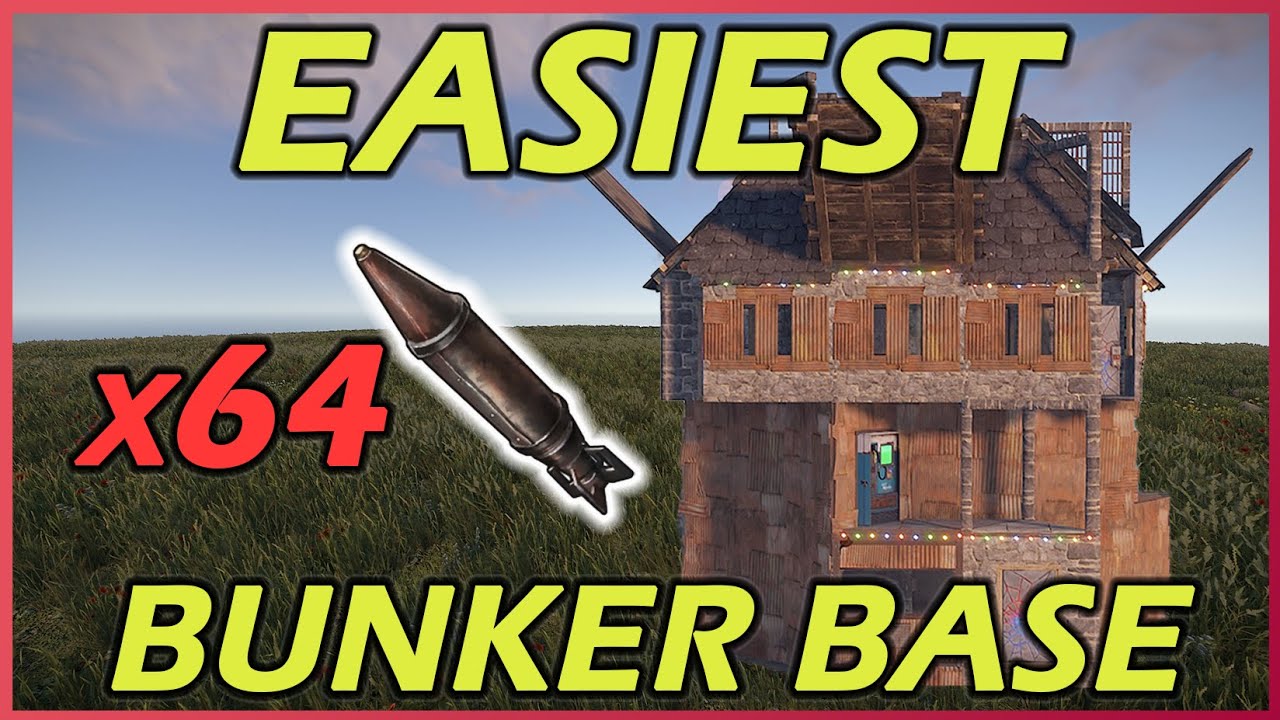 The BEST Rust Bunker Base | Solo/Duo | 2022