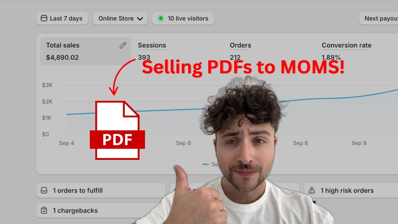 How I Make $3,000 a Week Selling PDF's to Moms (As an AI Middleman)